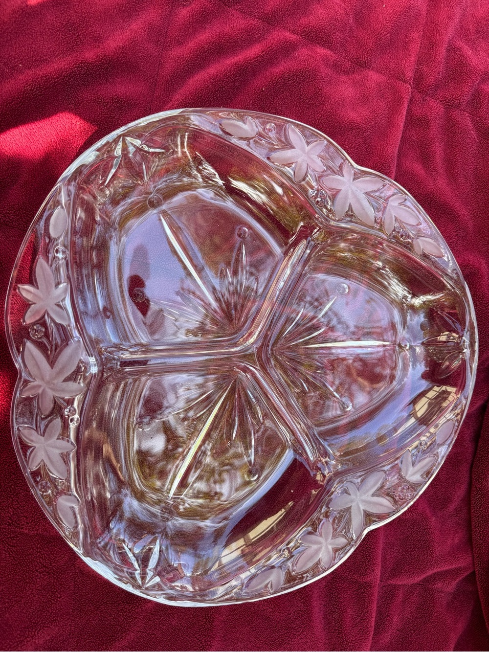 Mikasa Garden Terrace Glass Serving Tray